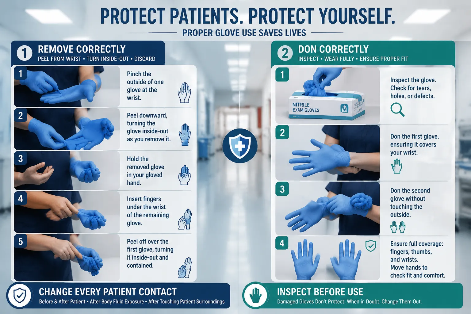 What Are Common Mistakes When Wearing Nitrile Gloves in Healthcare