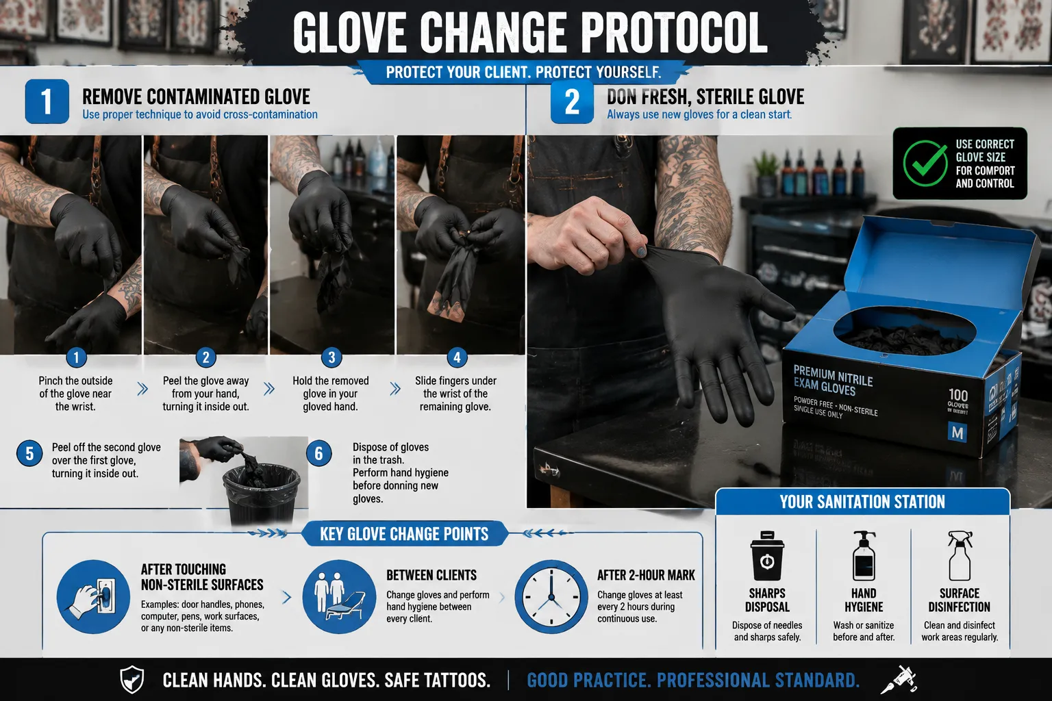 What Are Nitrile Gloves and Why Do Tattoo Artists Use Them