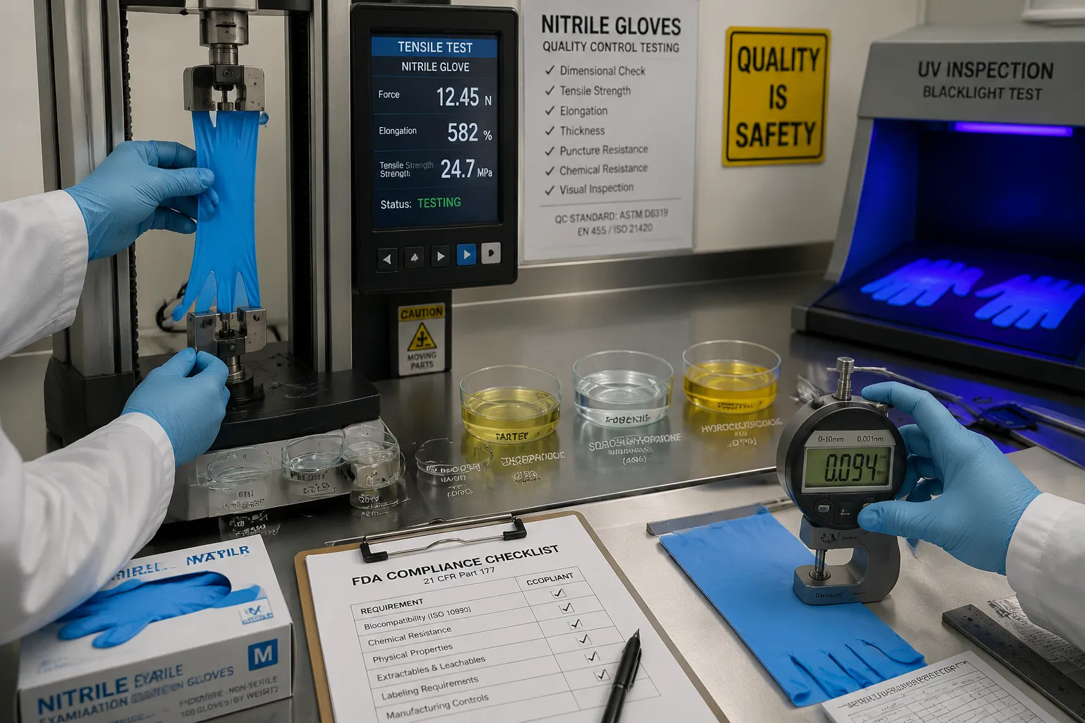 What Certifications Should Real Nitrile Gloves Have?