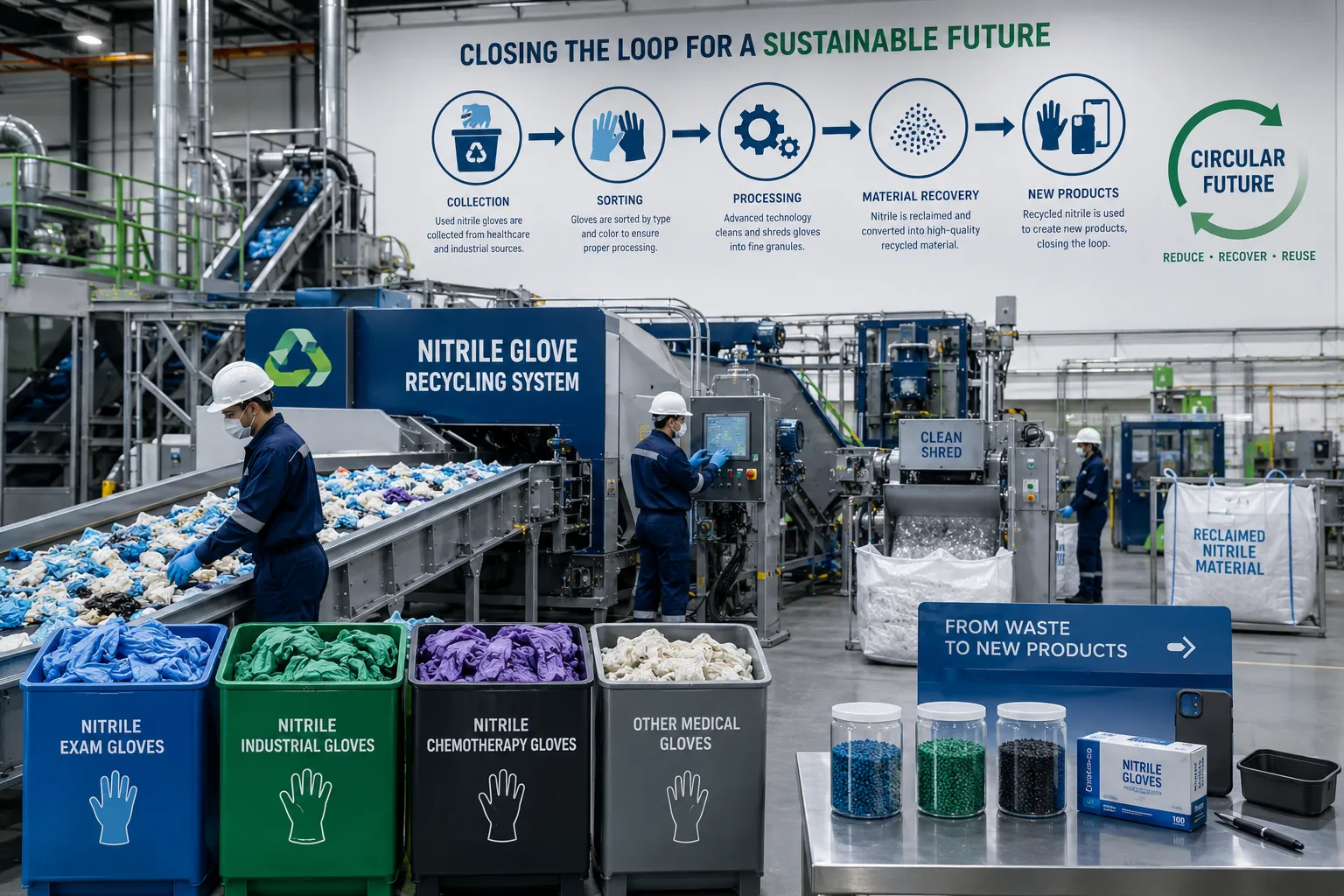 Circular Economy Solutions for Medical Glove Waste