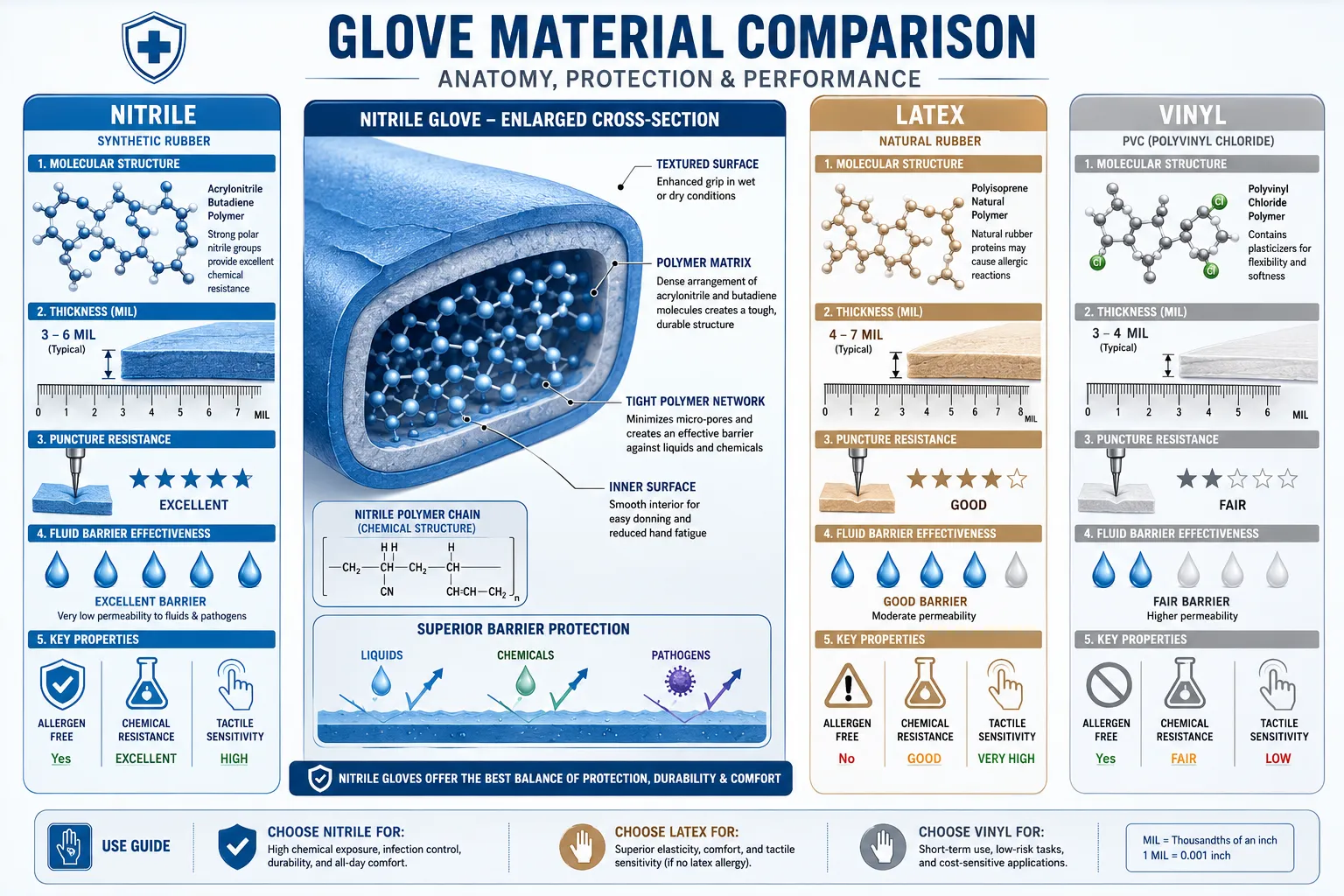 Nitrile vs Vinyl Gloves for Dentistry: Which Is Better