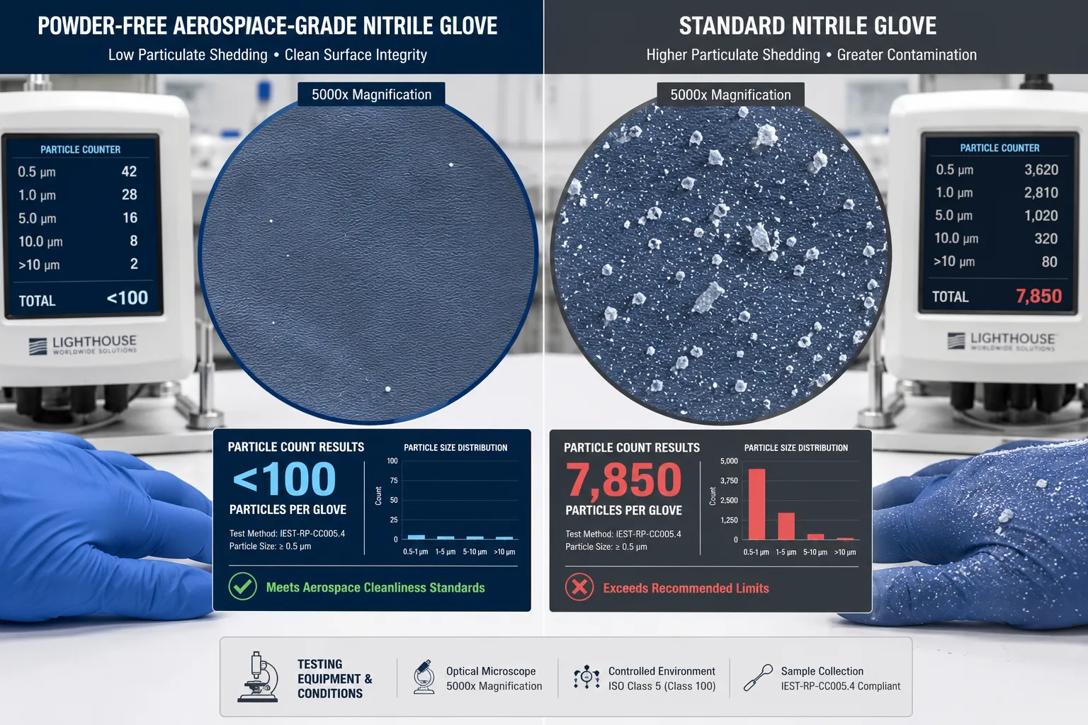What Are ESD-Compliant Nitrile Gloves for Aerospace?