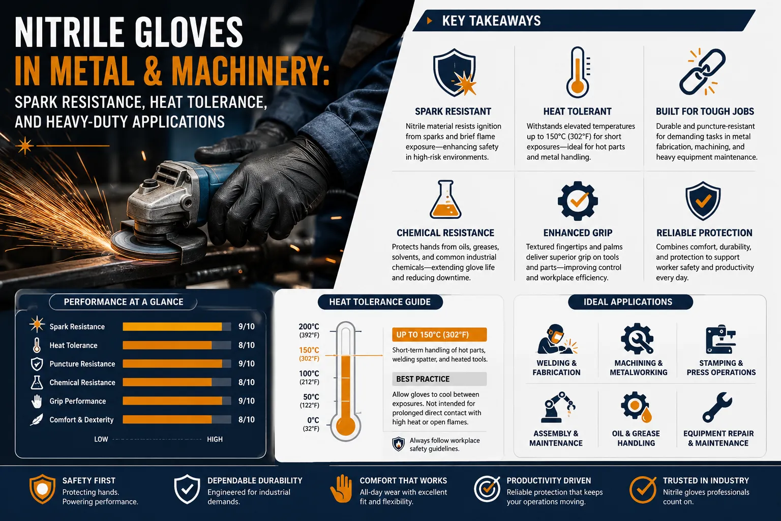 Why Do My Nitrile Gloves Tear So Easily When Working With Metal?